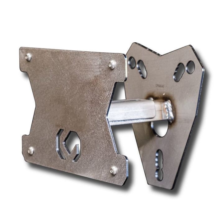 Cavfab Jeep Wrangler license plate relocation bracket