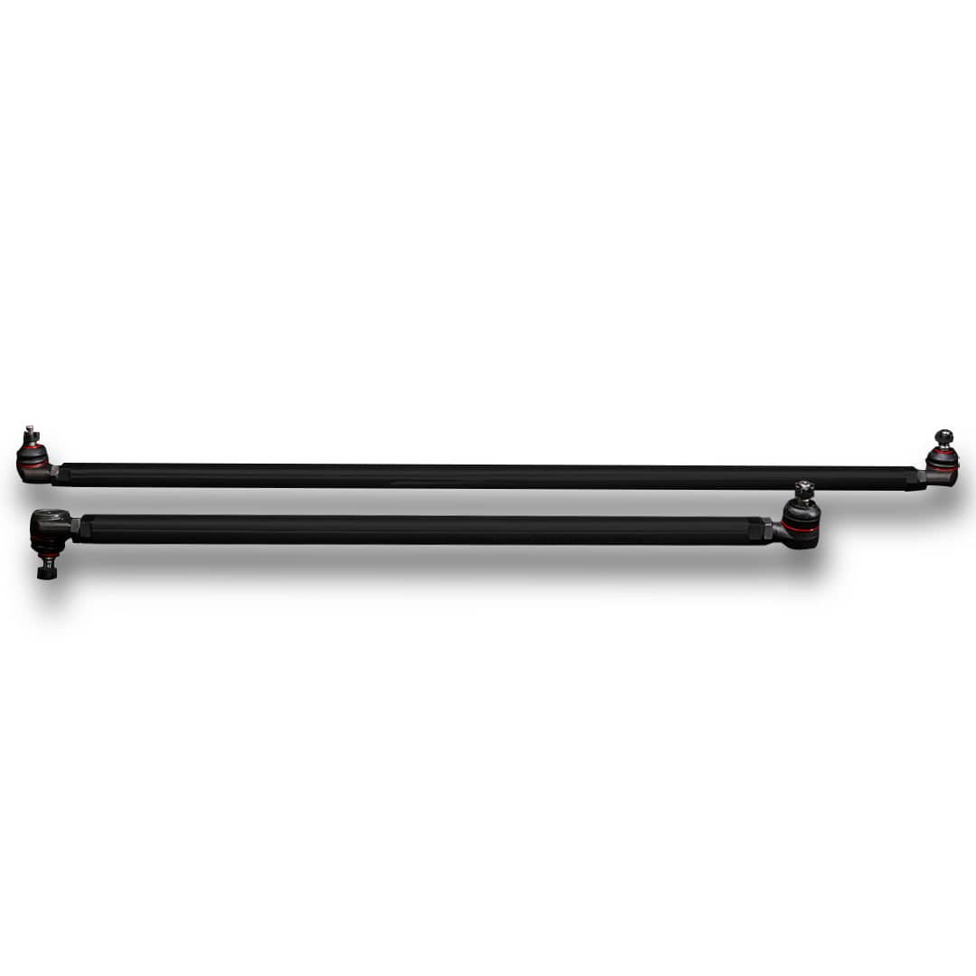 Cavfab Jeep JK High Steer Steering Kit - Black Steel