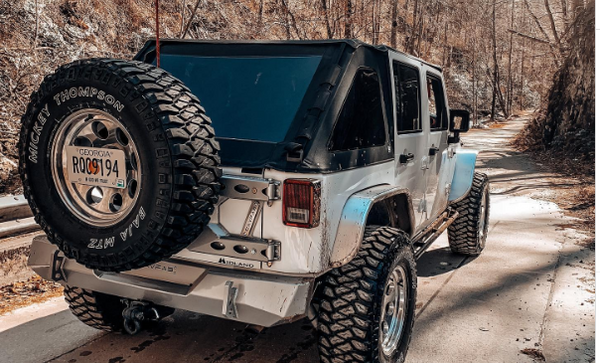 Rampage Series Rear Bumper (JK / JKU) | CavFab