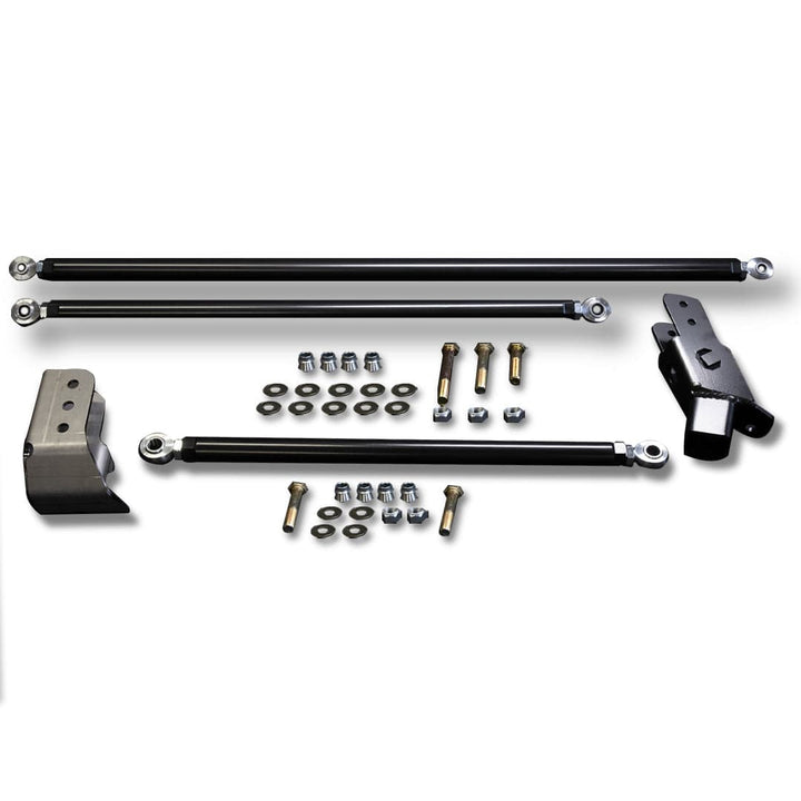 CavFab Wrangler TJ Crossover Steering Kit with Track Bar (Steel)