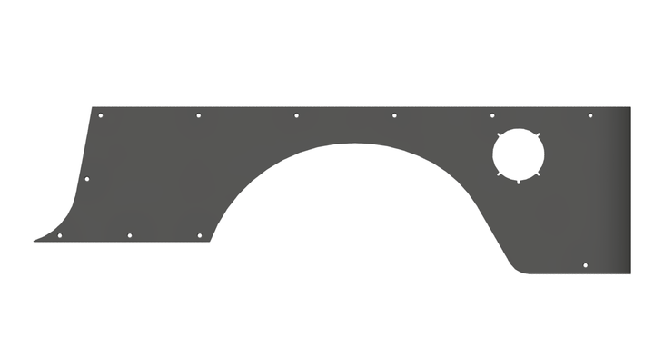 LJ Rear Corner Armor - CavFab