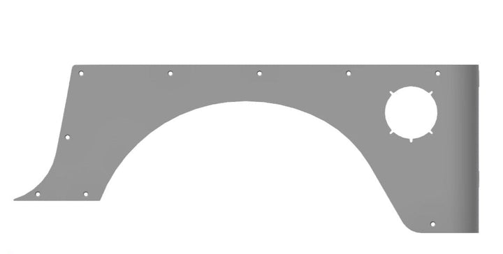 TJ Rear Corner Armor - CavFab