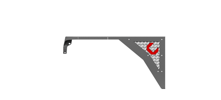 TJ / LJ Front Fender Flare 0" Hi Clearance (Negative Flare) - CavFab