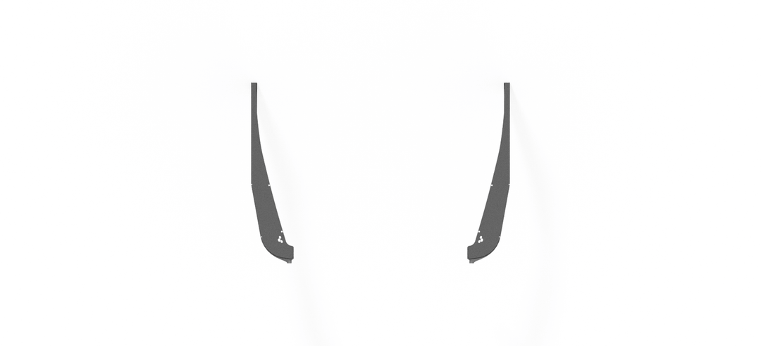 TJ / LJ Front Fender Flare 0" Hi Clearance (Negative Flare) - CavFab