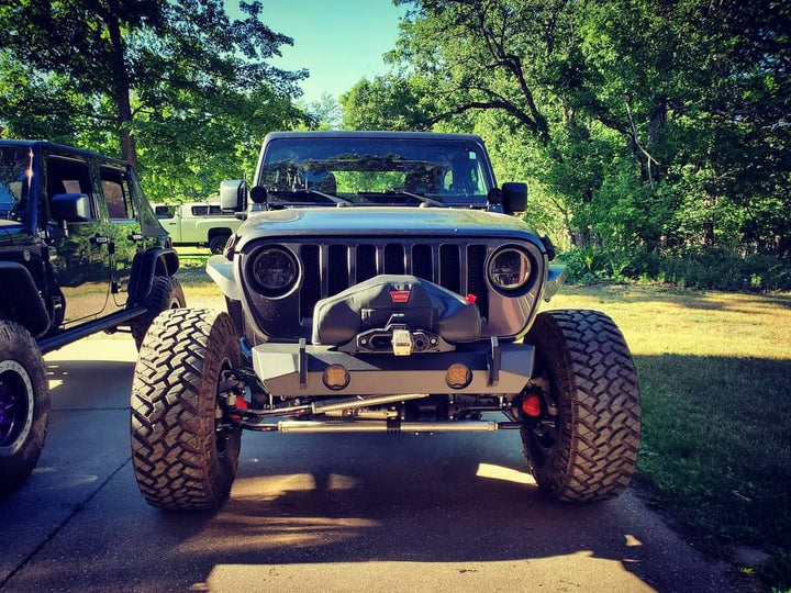 JK / JL / JT Rampage Front Bumper W/O Hoop - CavFab