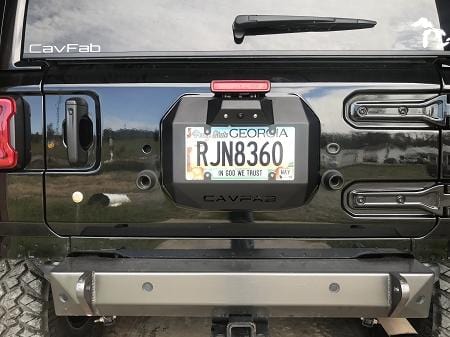 JL / JLU Micro Rear Bumper - CavFab