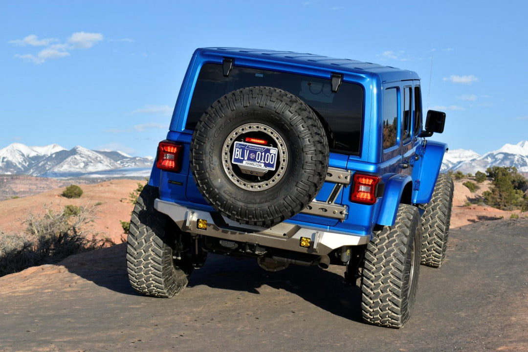 best jeep jl rear bumper with tire carrier 1