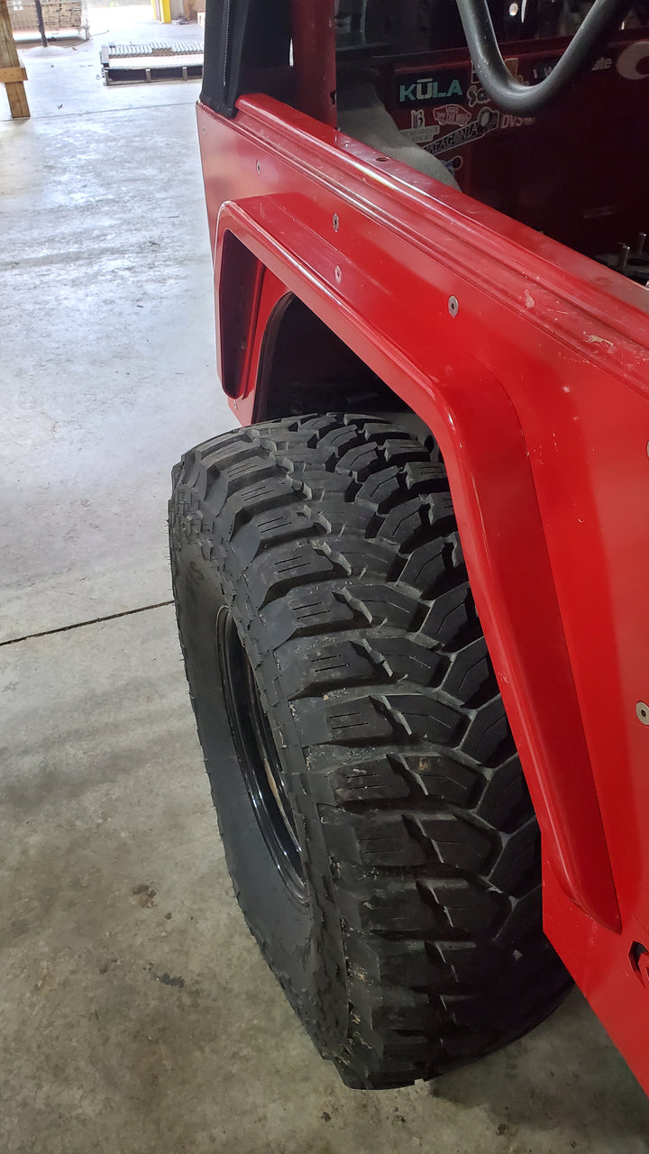 Rear Fender Flare [2"] - BOLT ON (TJ / LJ) - CavFab