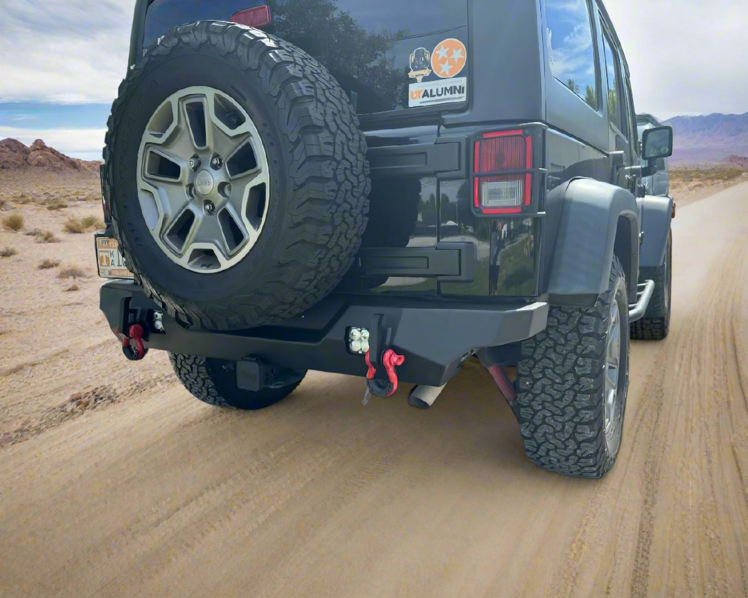 Rampage Series Rear Bumper - Jeep JK