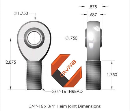 OTA Track Bar Rebuild Kit (XJ / TJ / ZJ / MJ / LJ) - CavFab