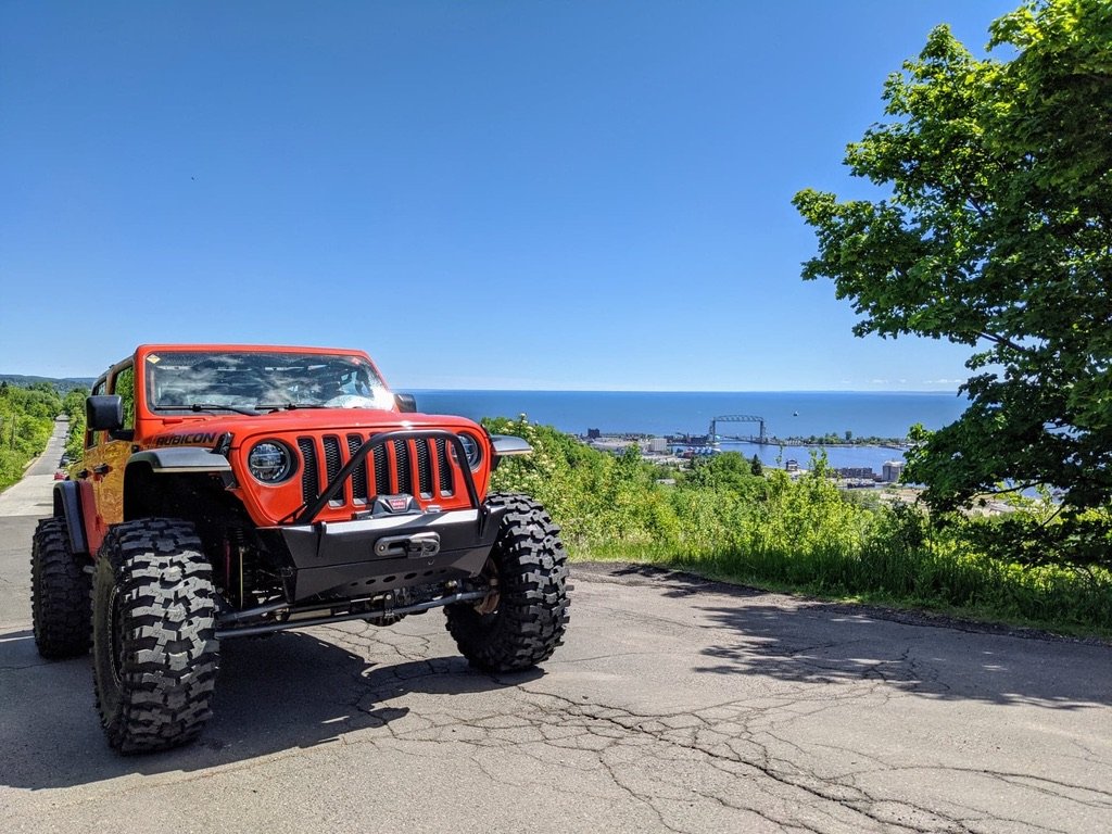 JK / JKU Predator Front Bumper - CavFab