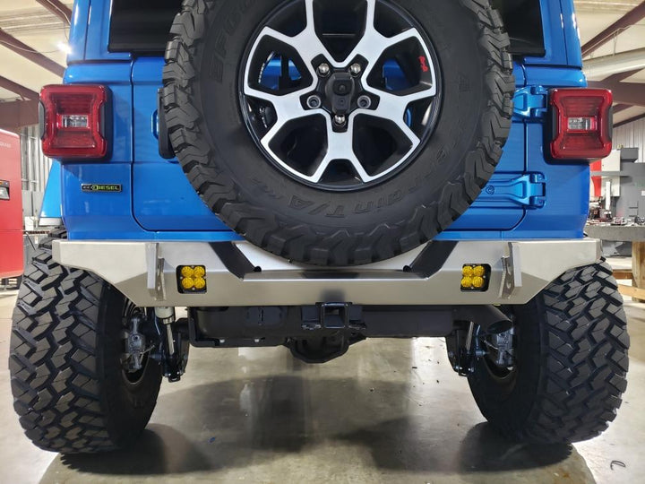 Rampage Series Rear Bumper (JL / JLU) - CavFab