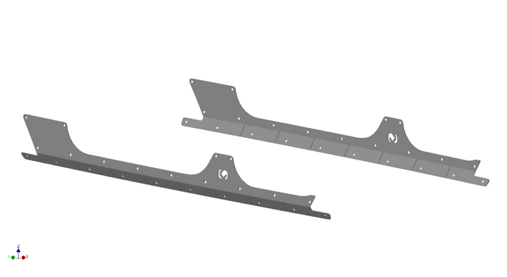 JKU Rocker Guards - 4 Door - CavFab