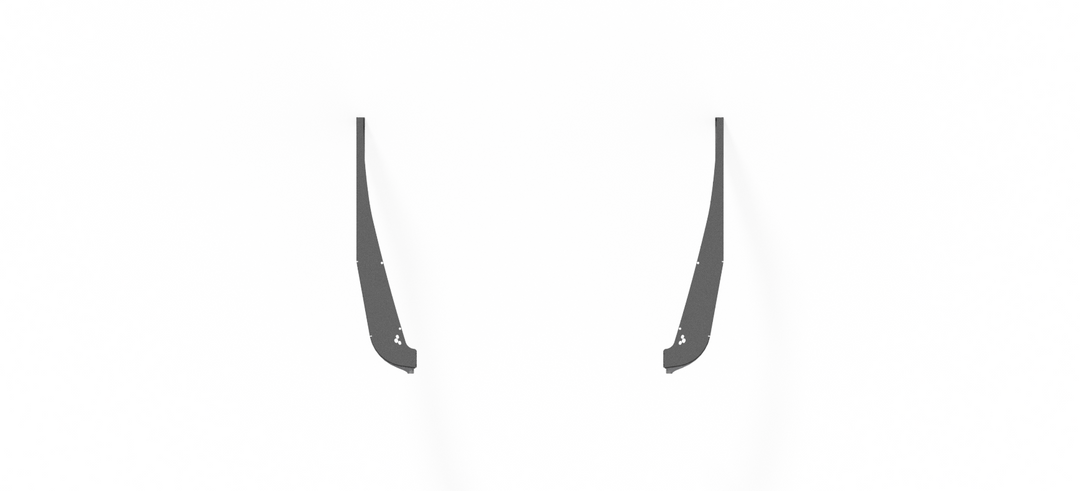 TJ / LJ Front Fender Flare 0" Hi Clearance (Negative Flare) - CavFab