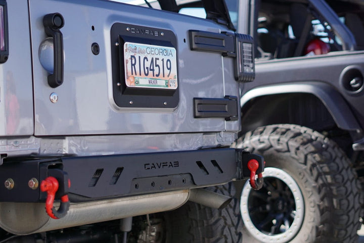 JK / JKU Rear Bumper (Rear Fascia) - CavFab
