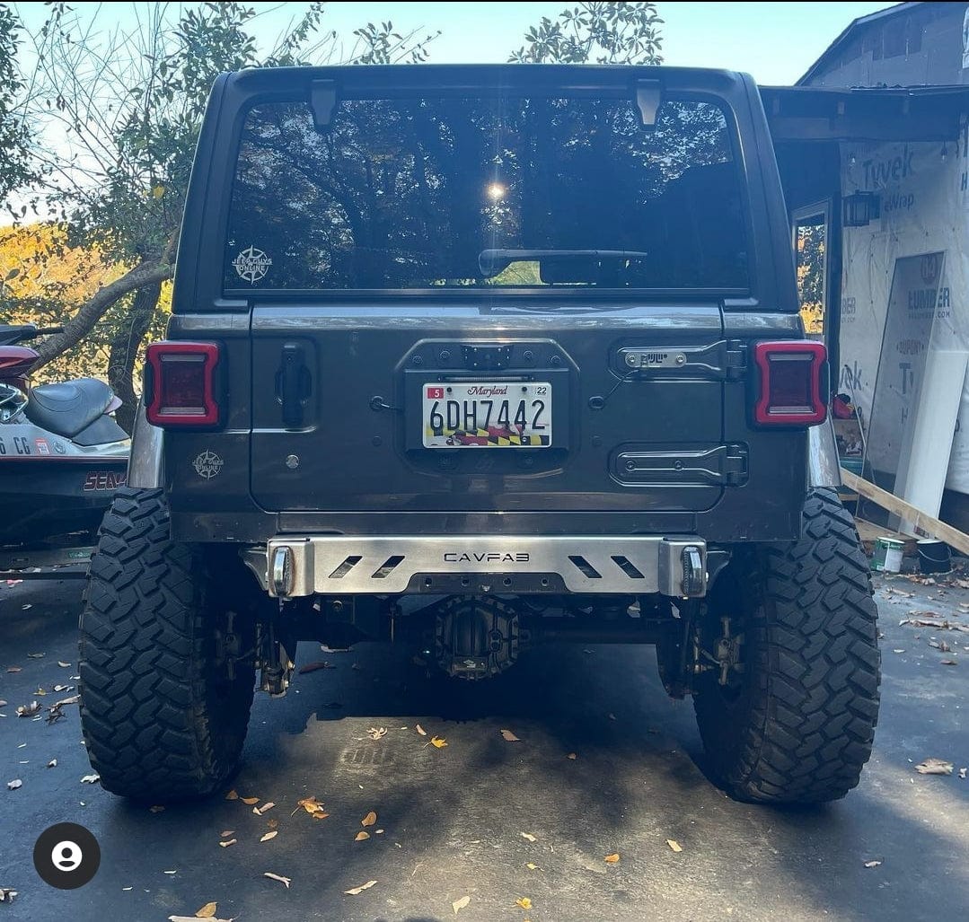 JL / JLU Rear Bumper (Rear Fascia) - CavFab